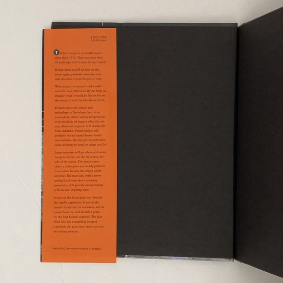 Home on the Moon Living on a Space Frontier by Marianne J. Dyson (hardcover) - Picture 2 of 6